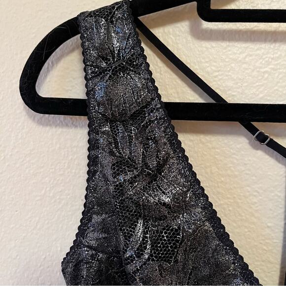 NEW VS metallic lace bodysuit - Picture 9 of 9